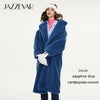 JAZZEVAR 2019 Winter new arrival fur coat women new fashion style teddy bear coat loose clothing long warm winter coat K9063