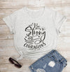 Be Strong and Courageous Christian T-Shirt Religious Clothing Bible Verse Vintage Tee Stylish Slogan Graphic Tops Jesus Outfits