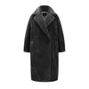 JAZZEVAR 2019 Winter new arrival fur coat women new fashion style teddy bear coat loose clothing long warm winter coat K9063