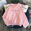 Winter Women Clothing Long Sleeved Print Letter Harajuku Blackpink Women Hoodies Sweatshirt Fashion Pocket Lady Pullover Female