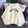 Winter Women Clothing Long Sleeved Print Letter Harajuku Blackpink Women Hoodies Sweatshirt Fashion Pocket Lady Pullover Female