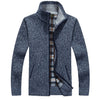 Mountainskin Men's Sweaters New Autumn Winter Warm Pullover Thick Cardigan Coats Mens Brand Clothing Male Casual Knitwear SA842