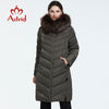 Astrid 2019 Winter new arrival down jacket women with a fur collar loose clothing outerwear quality women winter coat FR-2160