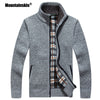 Mountainskin New Men's Sweaters Autumn Winter Warm Pullover Thick Cardigan Coats Mens Brand Clothing Male Casual Knitwear SA582