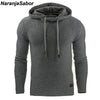 NaranjaSabor 2020 Autumn Men's Hoodies Slim Hooded Sweatshirts Mens Coats Male Casual Sportswear Streetwear Brand Clothing N461