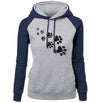 2018 Autumn Winter Fleece Women's Sportswear Harajuku Print CAT PAWS Cartoon Kawaii K-pop Clothing Streetwear Hoodies Sweatshirt