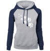 2018 Autumn Winter Fleece Women's Sportswear Harajuku Print CAT PAWS Cartoon Kawaii K-pop Clothing Streetwear Hoodies Sweatshirt