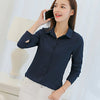 Brand Blusas Mujer De Mod Tops Long Sleeve Lapel White Blouse Office Ladies Work Blouses Fashion Clothing Blusas Womens Shirts
