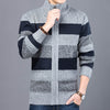 2019 Thick New Fashion Brand Sweater For Mens Cardigan Slim Fit Jumpers Knitwear Warm Autumn Korean Style Casual Clothing Male
