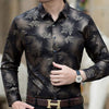 2019 new social long sleeve maple leaf designer shirts men slim fit vintage fashions men's shirt man dress jersey clothing 36565
